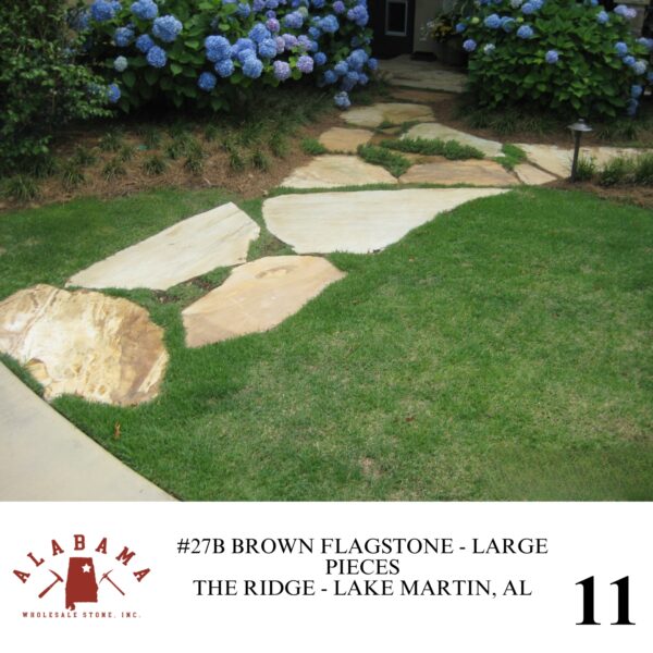 #027B BROWN FLAGSTONE LARGE PIECES 3.5" THICK OR LESS - Image 11