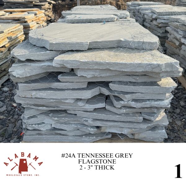 #024A TENNESSEE GREY FLAGSTONE 2-3" THICK