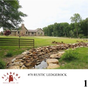 #070 LEDGEROCK RUSTIC (BROWN & BLUE COLORS)