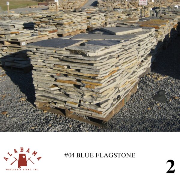 #004 ALABAMA BLUE FLAGSTONE 1-2" THICK - Image 2