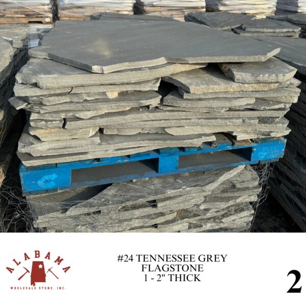 #024 TENNESSEE GREY FLAGSTONE 1-2" THICK - Image 2