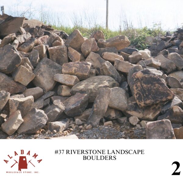 #037 RIVERSTONE LANDSCAPE BOULDERS (WHEN AVAILABLE) - Image 2