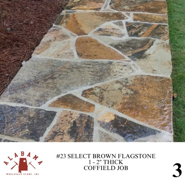 #023 SELECT BROWN FLAGSTONE 1-2" THICK - Image 3