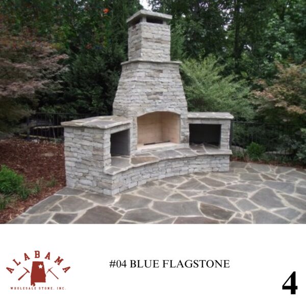 #004 ALABAMA BLUE FLAGSTONE 1-2" THICK - Image 4
