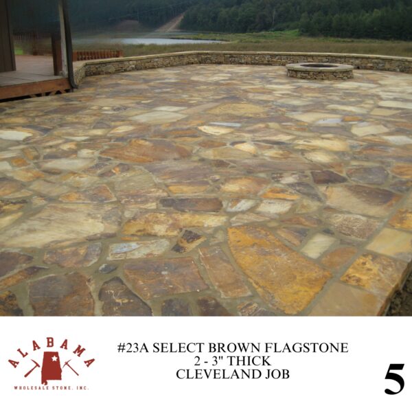 #023A SELECT BROWN FLAGSTONE 2-3" THICK - Image 5