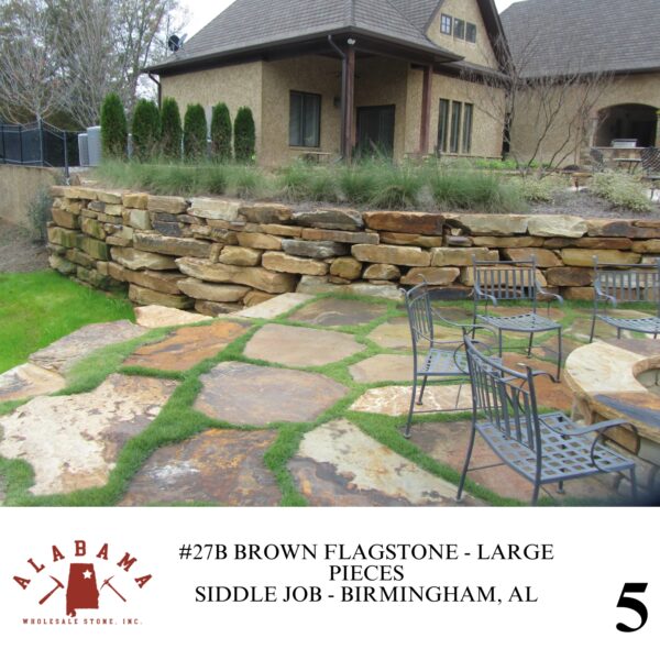 #027B BROWN FLAGSTONE LARGE PIECES 3.5" THICK OR LESS - Image 5