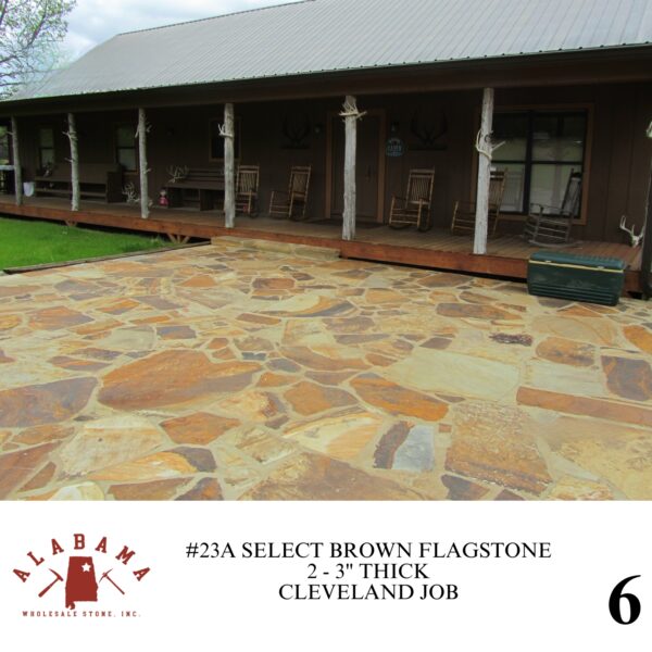 #023A SELECT BROWN FLAGSTONE 2-3" THICK - Image 6