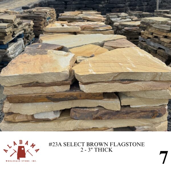 #023A SELECT BROWN FLAGSTONE 2-3" THICK - Image 7