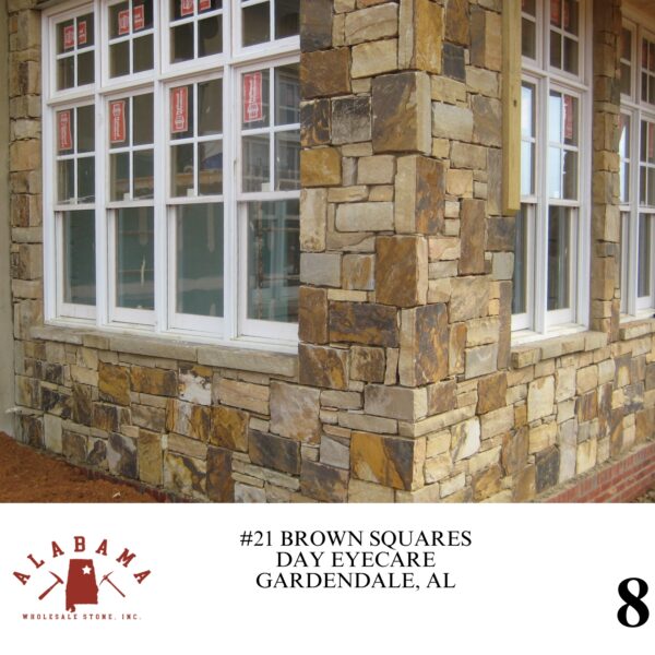 #021 ALABAMA BROWN SQUARED RUBBLE (RANDOM CUTS ONLY) - Image 8