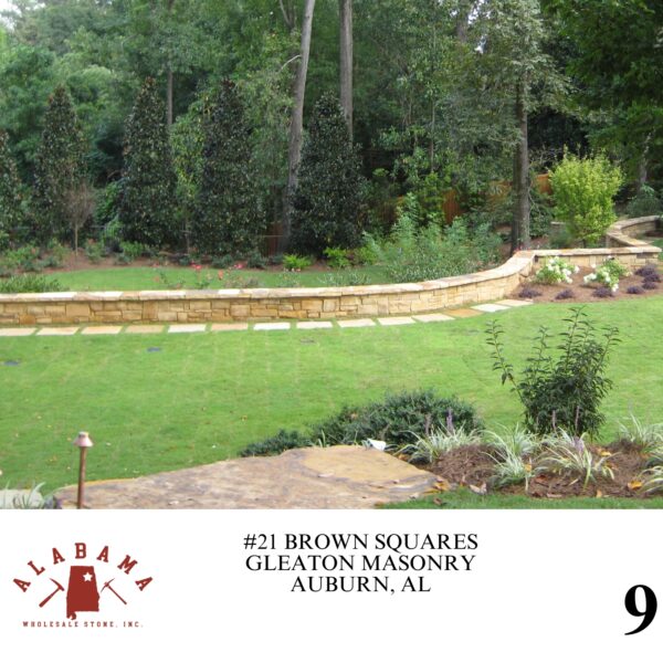 #021 ALABAMA BROWN SQUARED RUBBLE (RANDOM CUTS ONLY) - Image 9