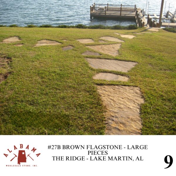 #027B BROWN FLAGSTONE LARGE PIECES 3.5" THICK OR LESS - Image 9