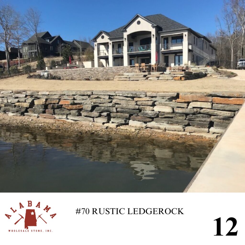 Rustic Rock Blue #070 RUSTIC LEDGEROCK (BROWN & BLUE COLORS) – Alabama Wholesale Stone