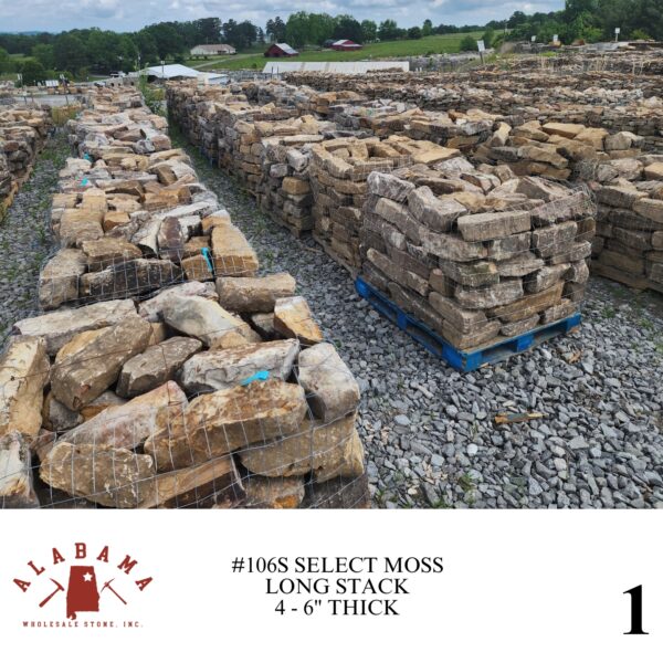#106S SELECT MOSS LONG STACK 4-6" THICK (WHEN AVAILABLE}