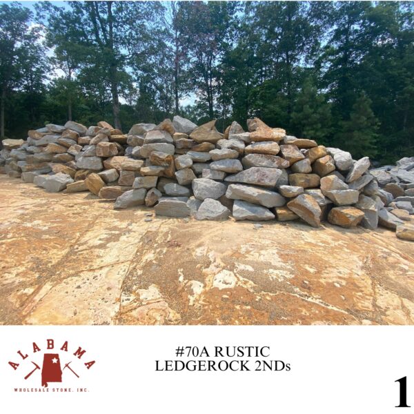 #070A LEDGEROCK RUSTIC BLUE 2ND'S