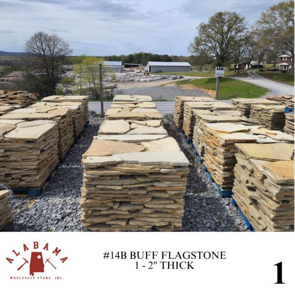 #014B BUFF FLAGSTONE 1-2" THICK