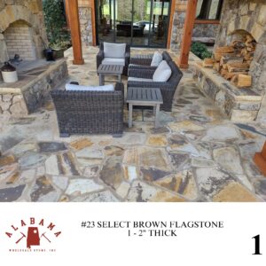 #023 SELECT BROWN FLAGSTONE 1-2" THICK