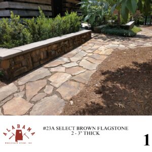 #023A SELECT BROWN FLAGSTONE 2-3" THICK