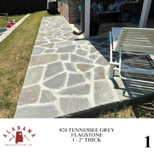 #024 TENNESSEE GREY FLAGSTONE 1-2" THICK