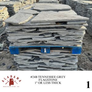 #024B TENNESSEE GREY FLAGSTONE 1" OR LESS THICK