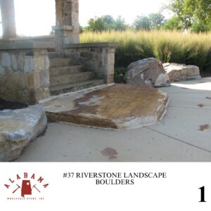 #037 RIVERSTONE LANDSCAPE BOULDERS (WHEN AVAILABLE)