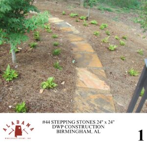 #044 STEPPING STONE 24" X 24" APPROXIMATE DIAMETER 2-3" THICK