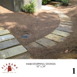 #044B STEPPING STONE 18" X 24" APPROXIMATE DIAMETER 2-3" THICK