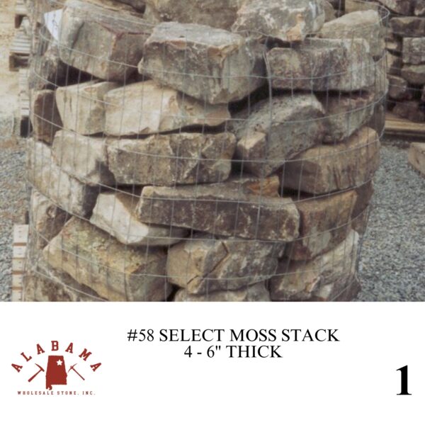 #058 SELECT MOSS STACK 4-6" THICK