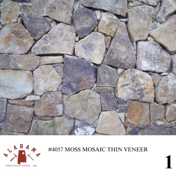 #4057 MOSS MOSAIC THIN VENEER