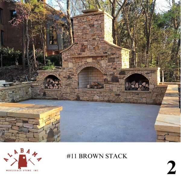#011 ALABAMA BROWN STACK 3-8" THICK - Image 2