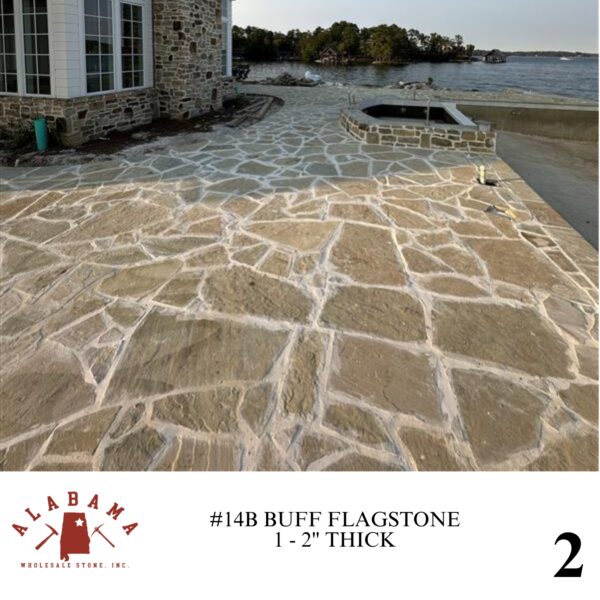 #014B BUFF FLAGSTONE 1-2" THICK - Image 2