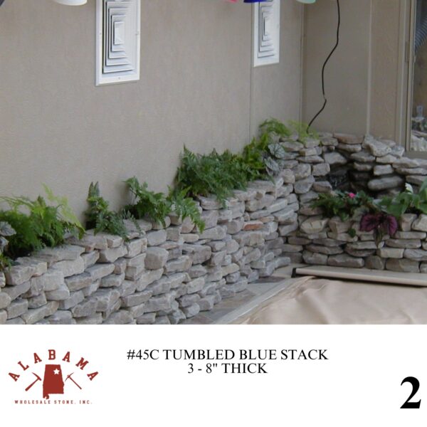#045C TUMBLED BLUE STACK 3-8" THICK - Image 2