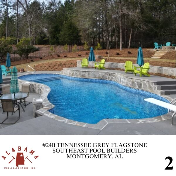 #024B TENNESSEE GREY FLAGSTONE 1" OR LESS THICK - Image 2