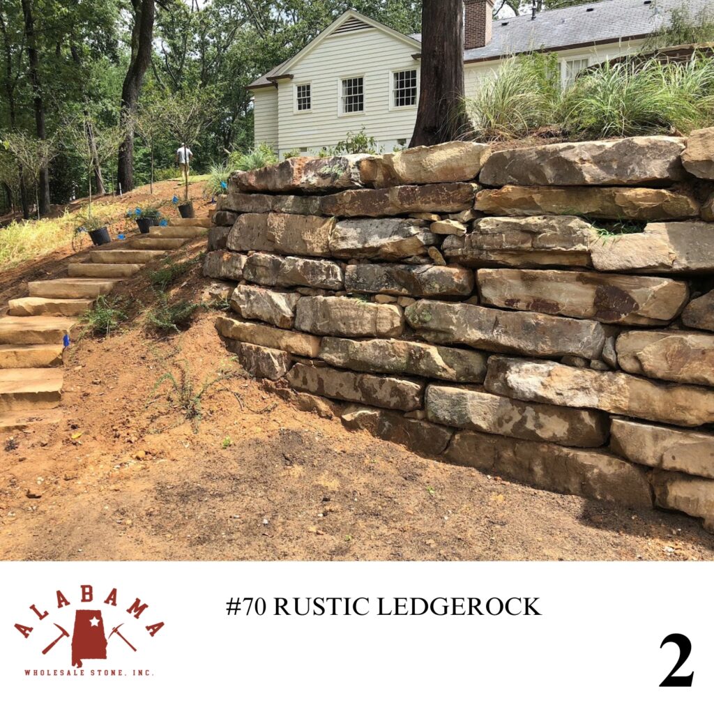 Rustic Rock Blue #070 RUSTIC LEDGEROCK (BROWN & BLUE COLORS) – Alabama Wholesale Stone