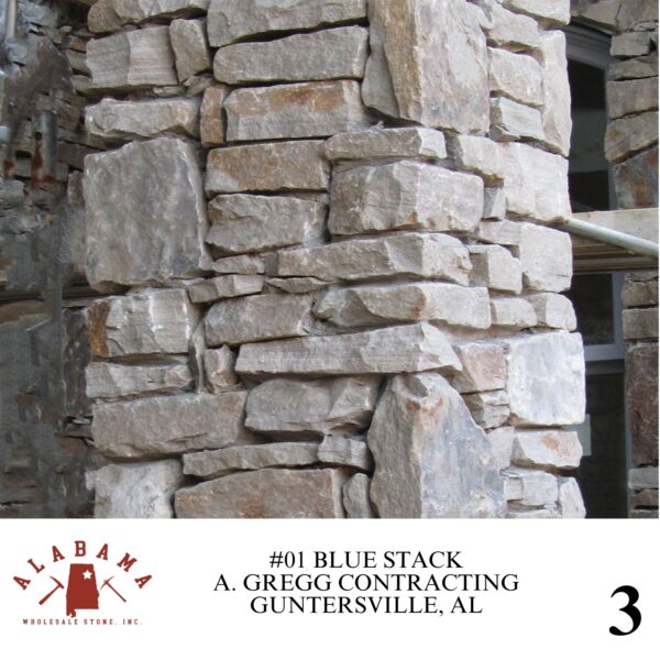 #001 ALABAMA BLUE STACK 3-8" THICK - Image 3