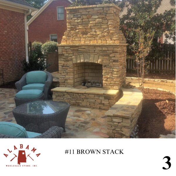 #011 ALABAMA BROWN STACK 3-8" THICK - Image 3