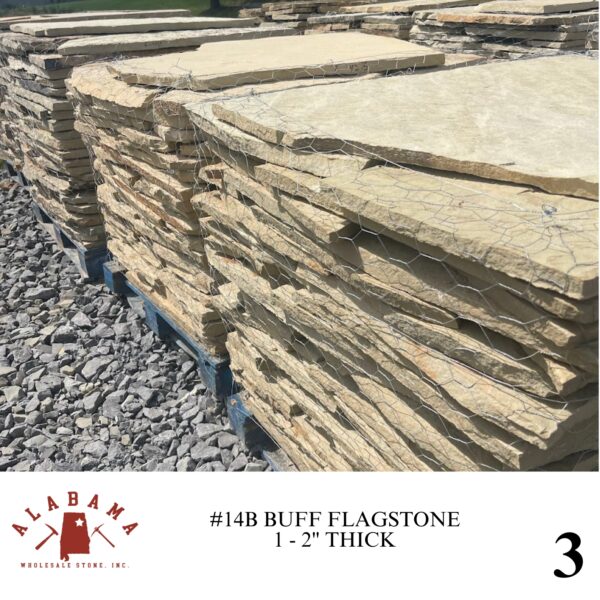#014B BUFF FLAGSTONE 1-2" THICK - Image 3