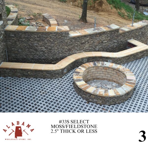 #033S SELECT MOSS/FIELDSTONE 2.5" OR LESS THICK - Image 3