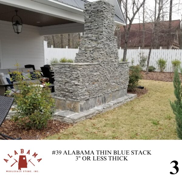 #039 ALABAMA THIN BLUE STACK 2.5" OR LESS THICK - Image 3