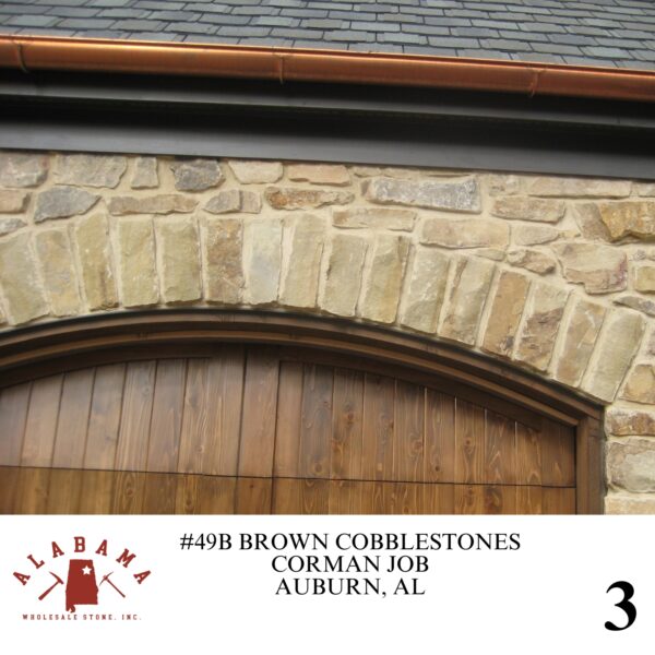 #049B COBBLESTONE BROWN 4" X 10" 3-4" THICK - Image 3