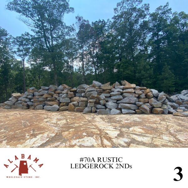 #070A LEDGEROCK RUSTIC BLUE 2ND'S - Image 3