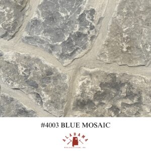 #4003 BLUE RUBBLE MOSAIC THIN VENEER