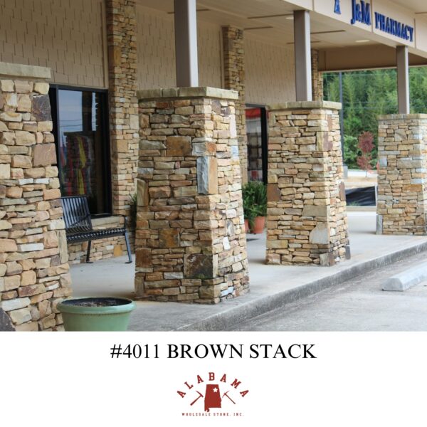 #4011 BROWN STACK THIN VENEER - Image 2