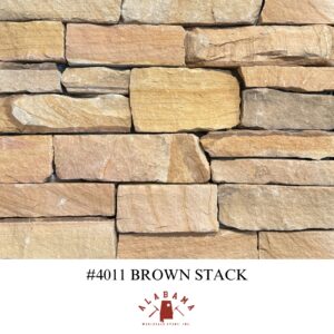 #4011 BROWN STACK THIN VENEER
