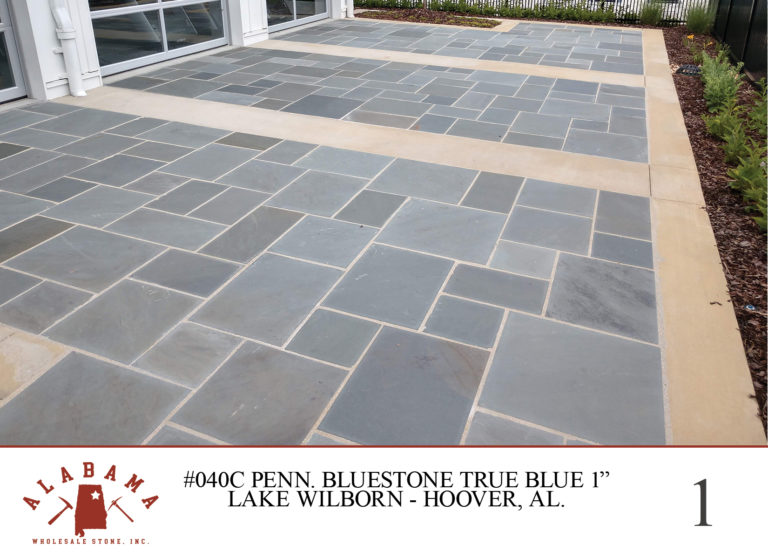 040C PENN. BLUESTONE TRUE BLUE 1″ THICK RANDOM SAWED PATTERN 24″ X 30