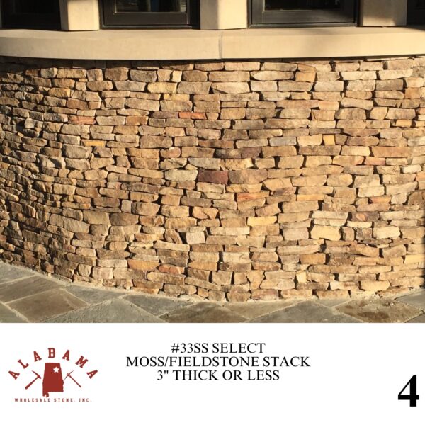 #033SS SELECT MOSS/FIELDSTONE STACK 3" OR LESS THICK - Image 4