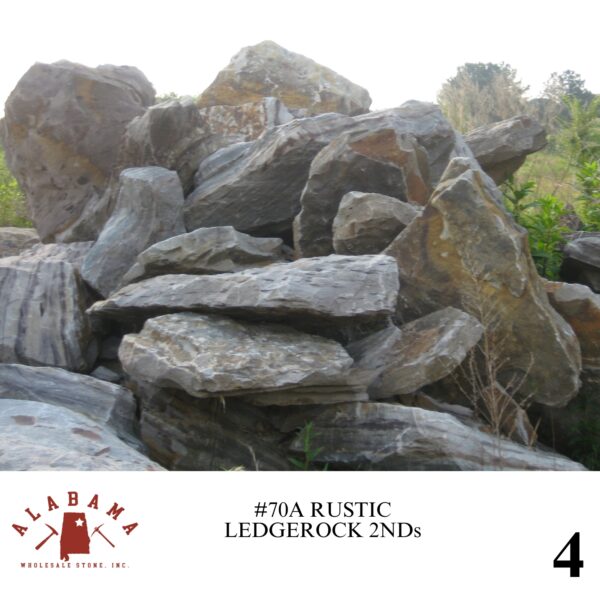 #070A LEDGEROCK RUSTIC BLUE 2ND'S - Image 4