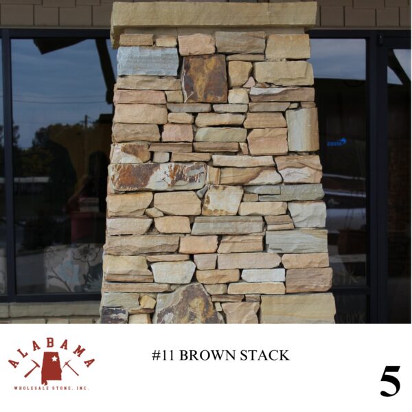 #011 ALABAMA BROWN STACK 3-8" THICK - Image 5