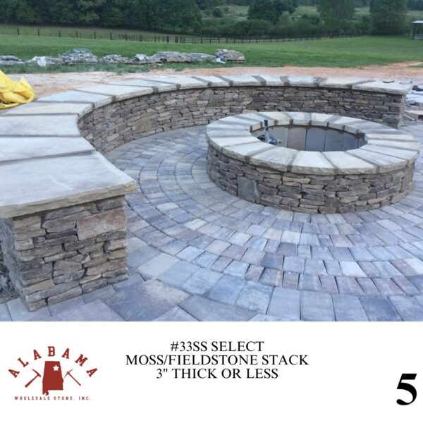 #033SS SELECT MOSS/FIELDSTONE STACK 3" OR LESS THICK - Image 5