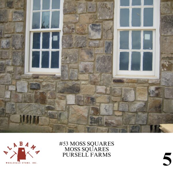 #053 MOSS/FIELDSTONE SQUARE/ASHLAR (RANDOM CUTS) 4-6" THICK - Image 5
