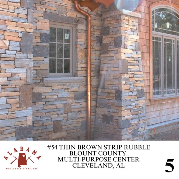 #048 STONE BRICKS BLUE 4" X 8-16" 2-3" THICK - Image 5